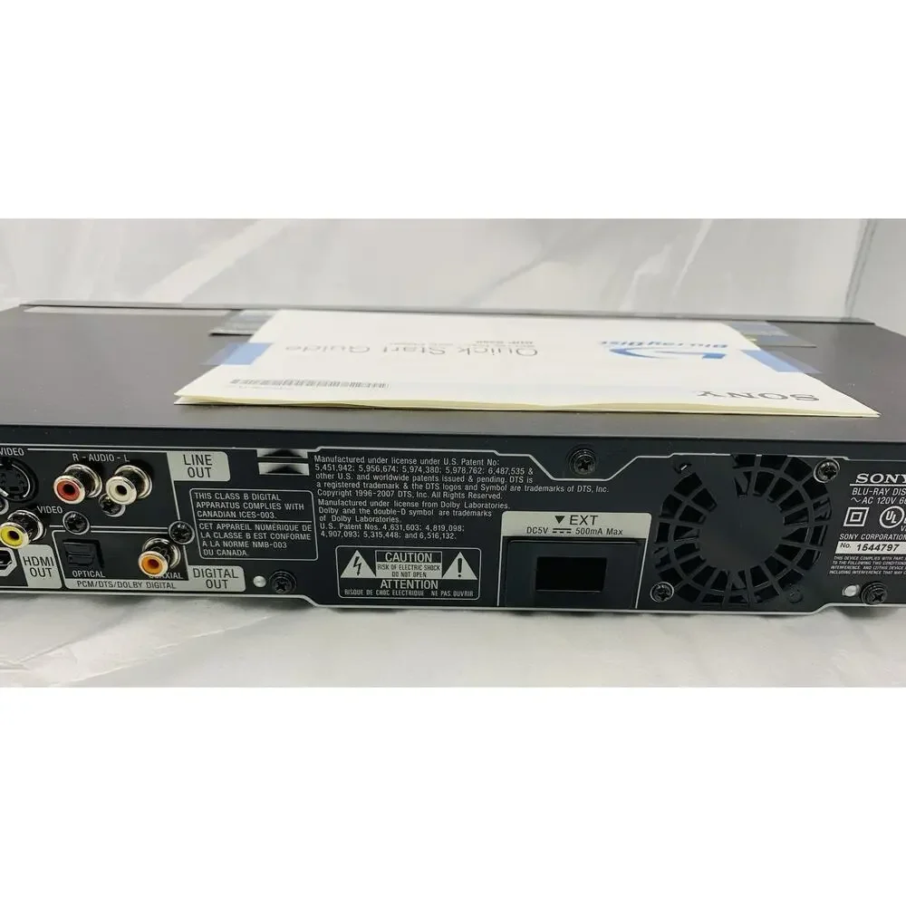 Sony BDP-S350 Blu-Ray Disc Player DVD Player New